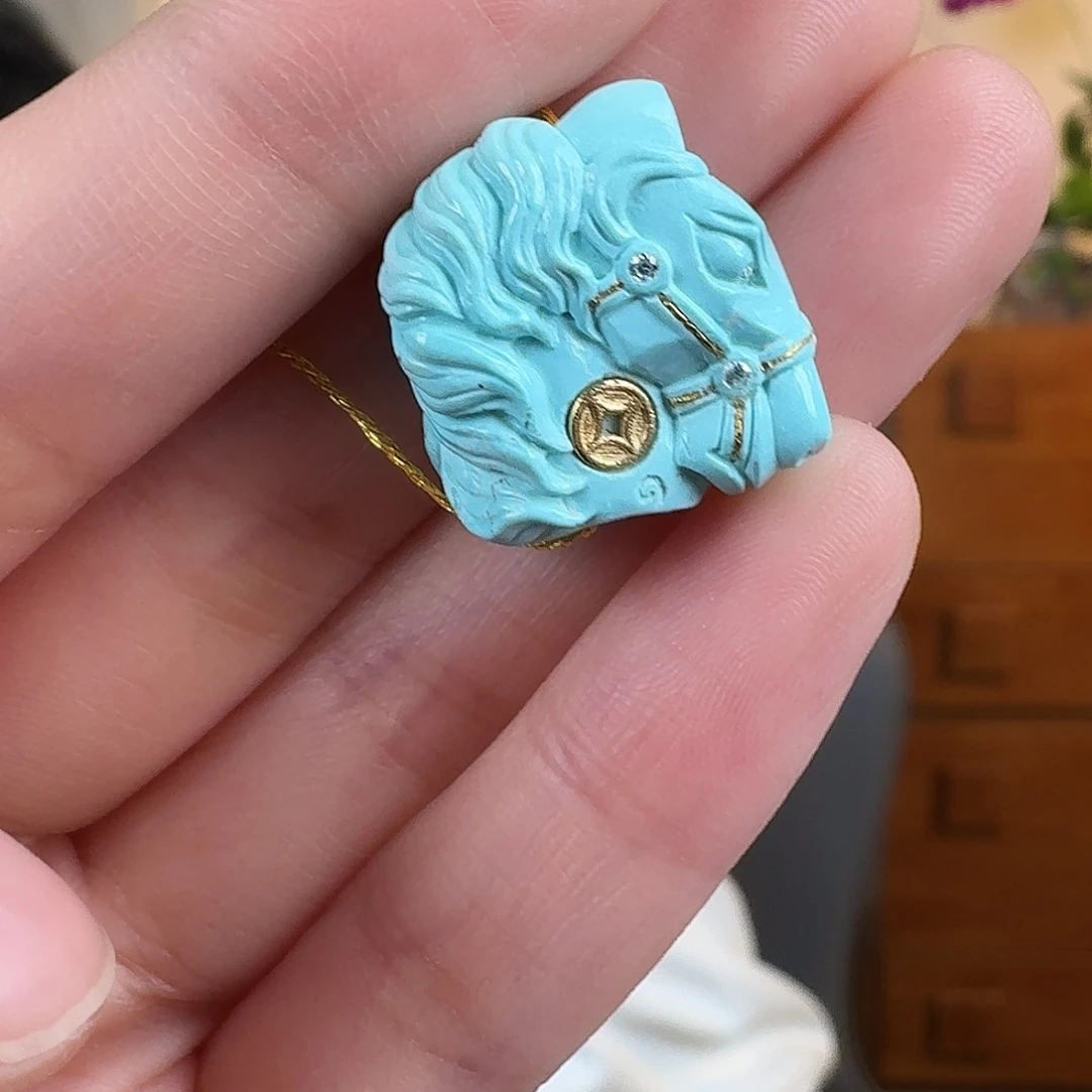 绿松石未镶嵌珠宝奇石