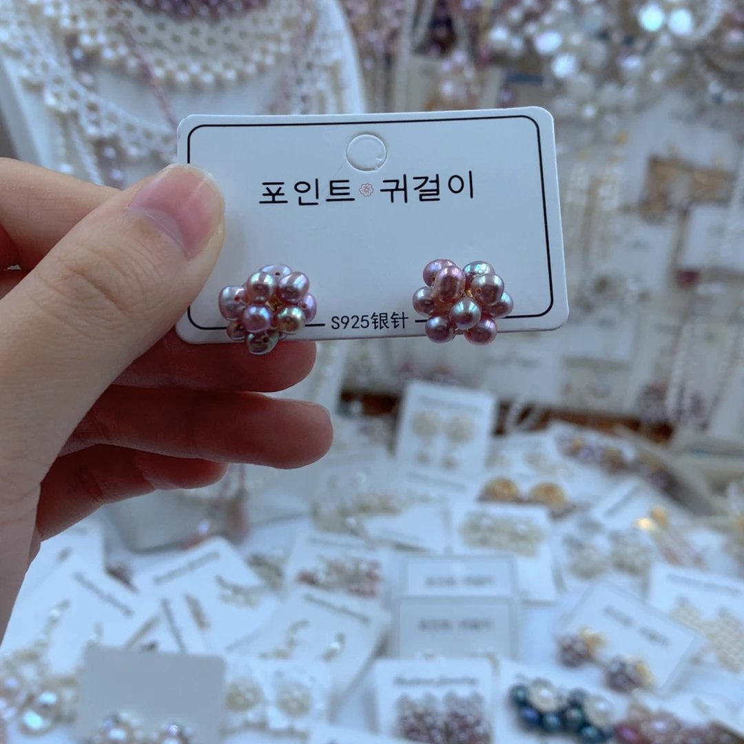 颈饰合金淡水珍珠