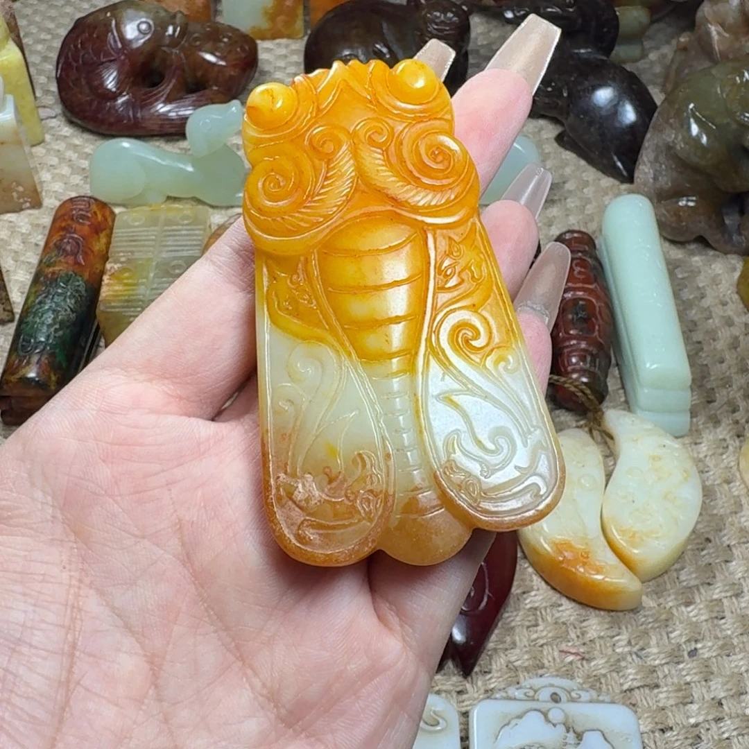 吊坠白玉菩提挂件