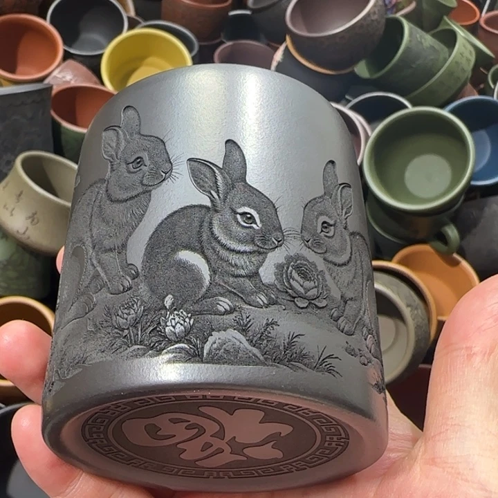 茶杯紫砂全手工紫砂