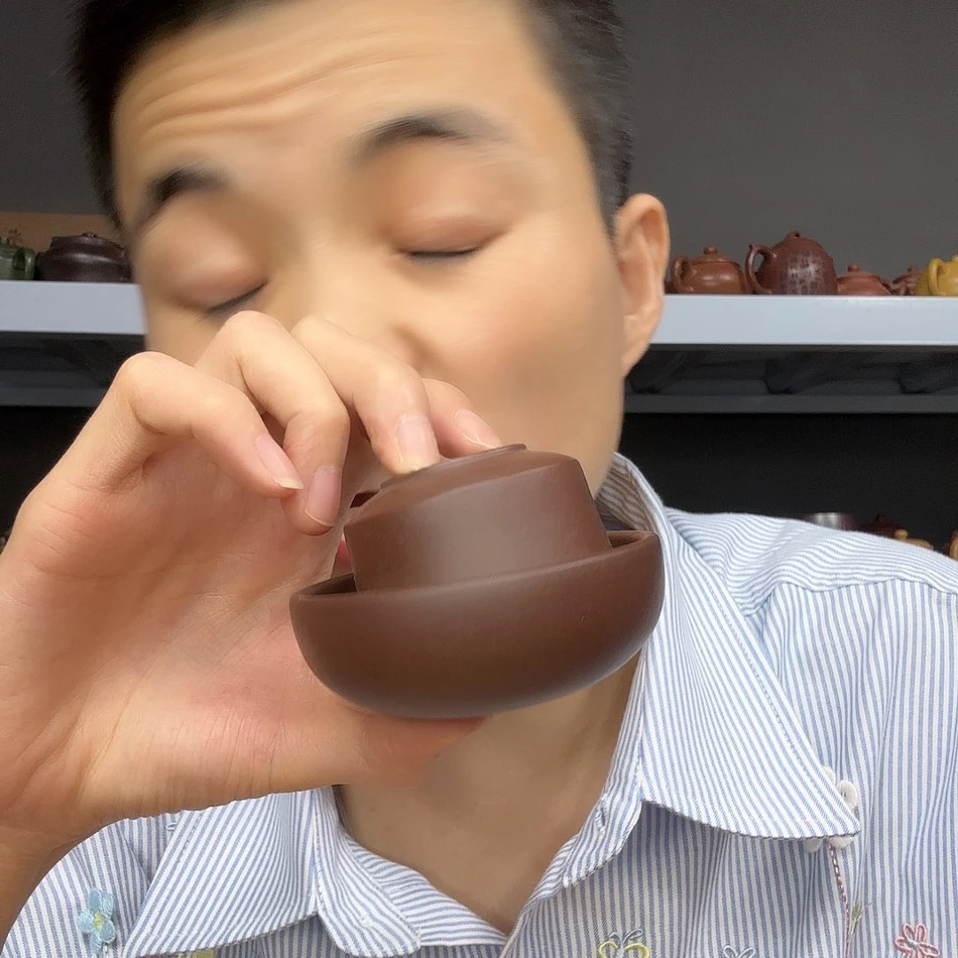 底槽青茶壶民间手艺人全手工制作