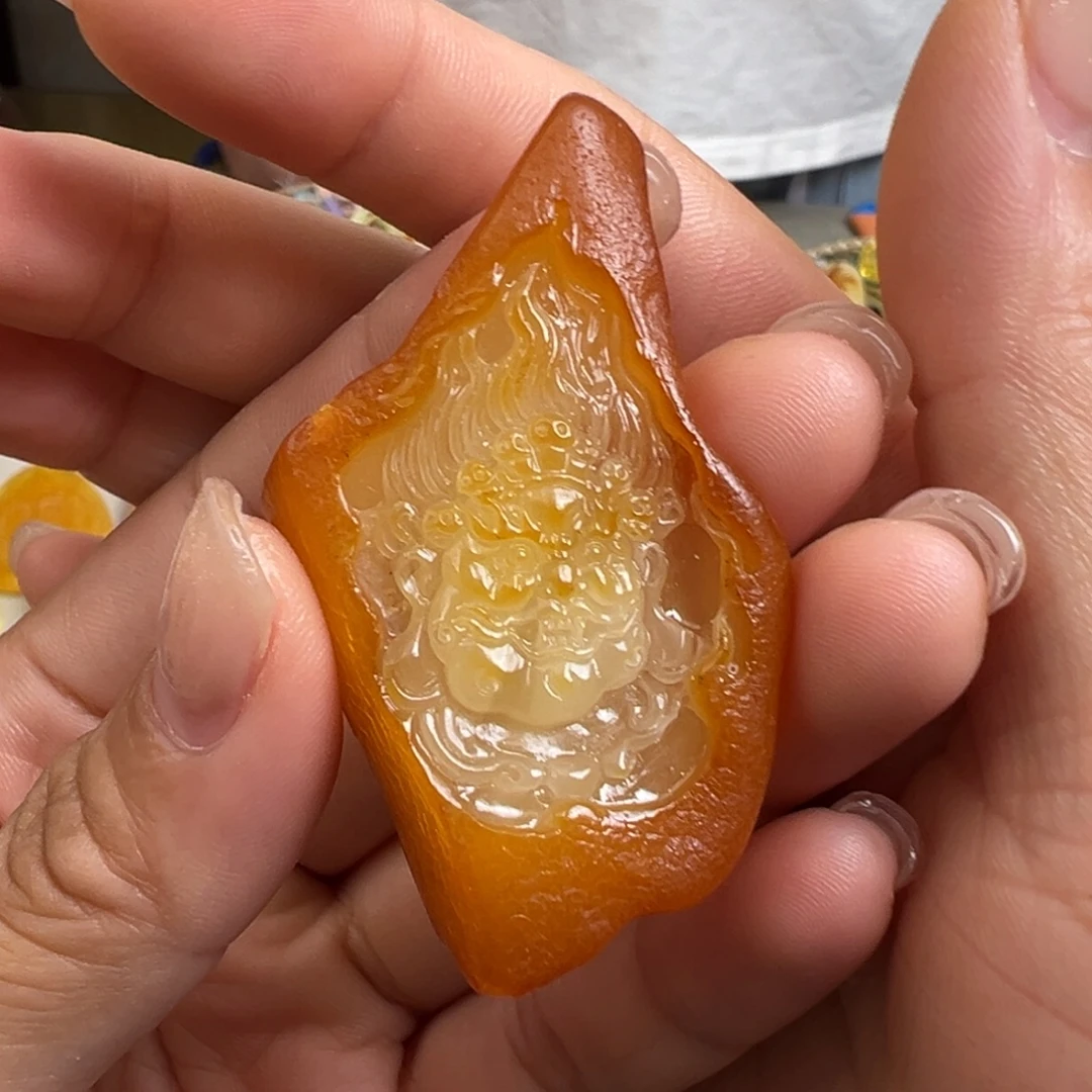 裸石蜜蜡未镶嵌蜜蜡