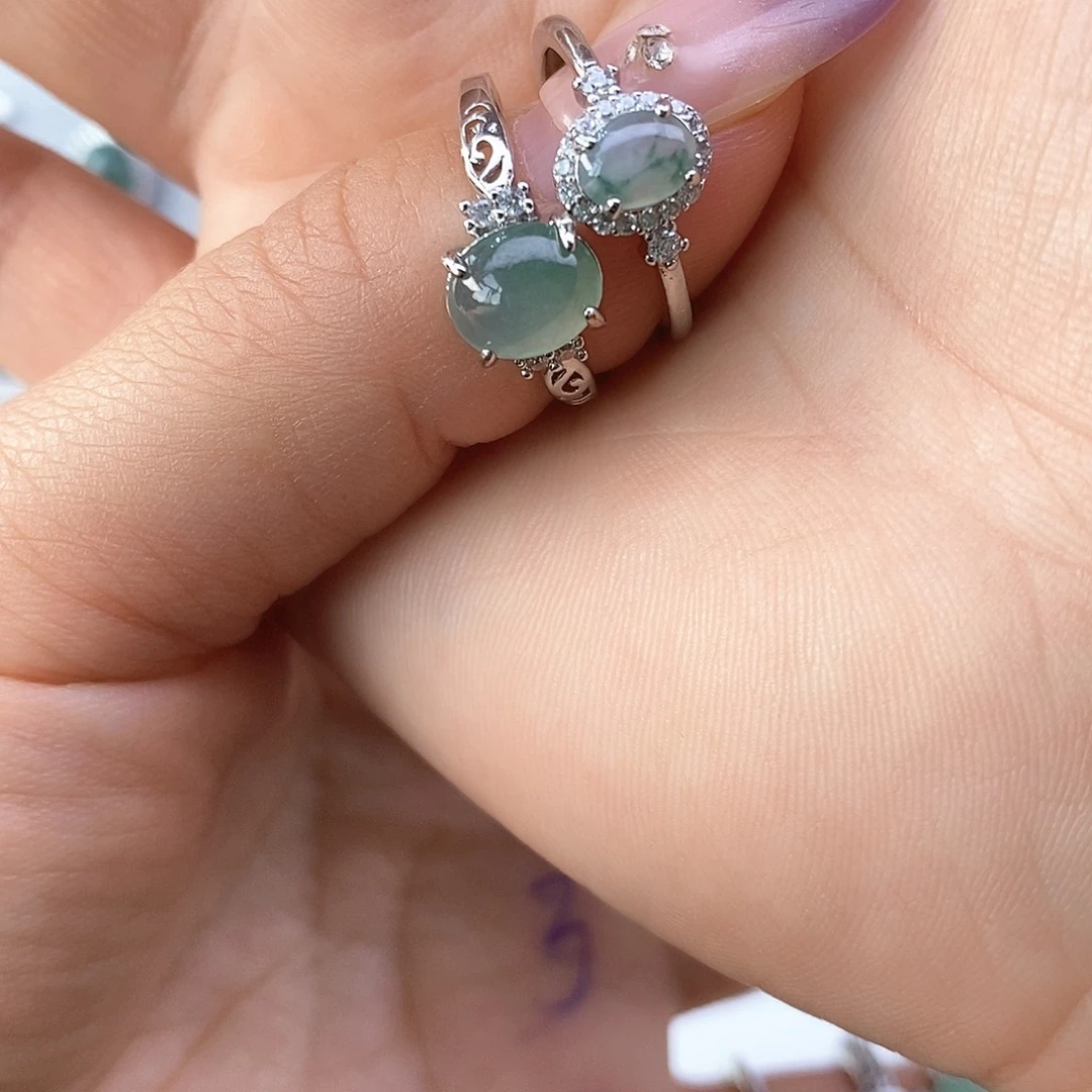 1***1翡翠未镶嵌戒指缅甸