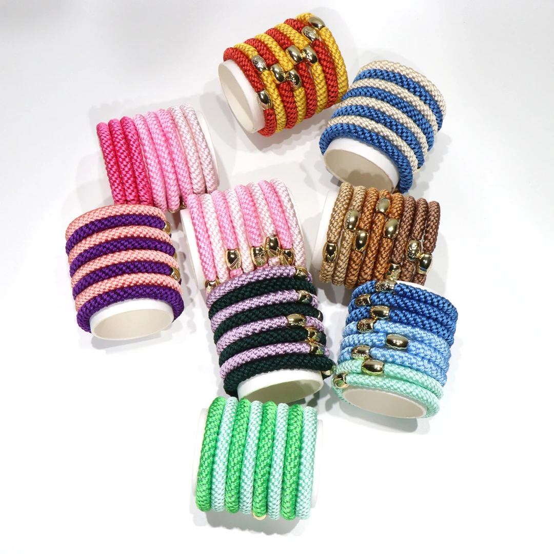 CHATRAN新款弹力皮筋发绳头饰高马尾黑色女发圈