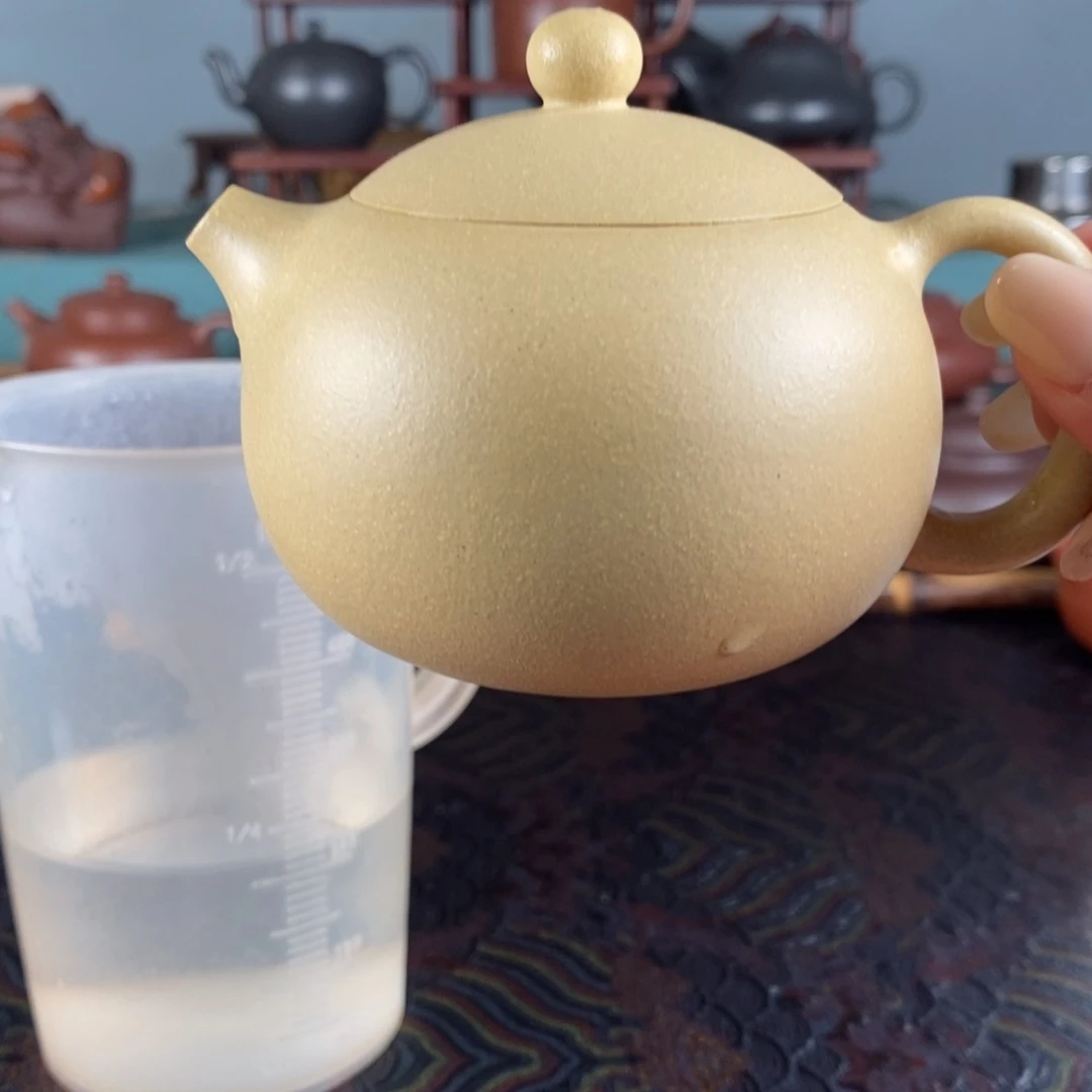 紫砂茶壶本绿 西施 220