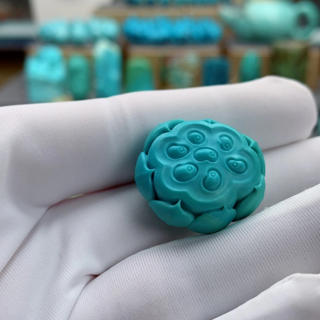 未镶嵌绿松石精品L****s