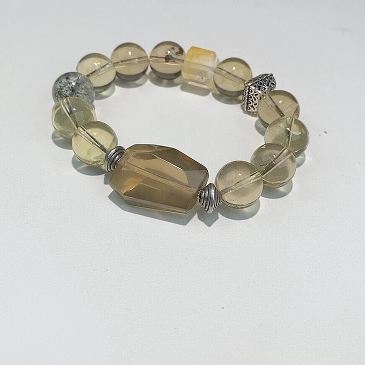 水晶手链未镶嵌黄水晶卡12