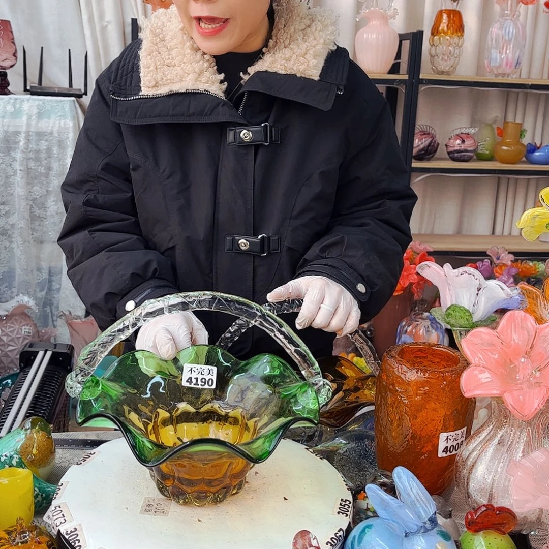 4190果篮家悦琉璃工艺品