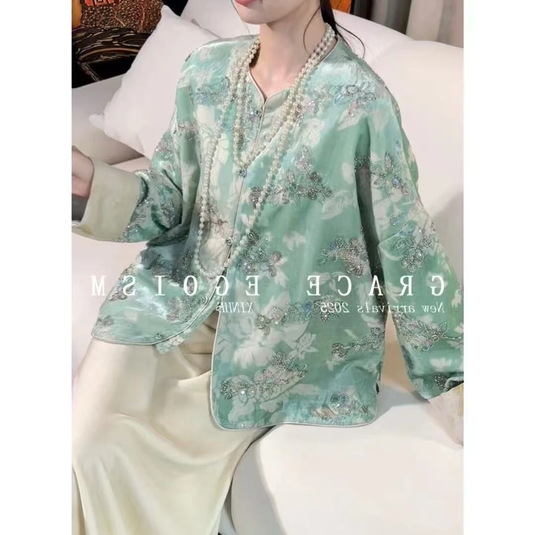 【蜜爷家】国风重工加厚外套251171#