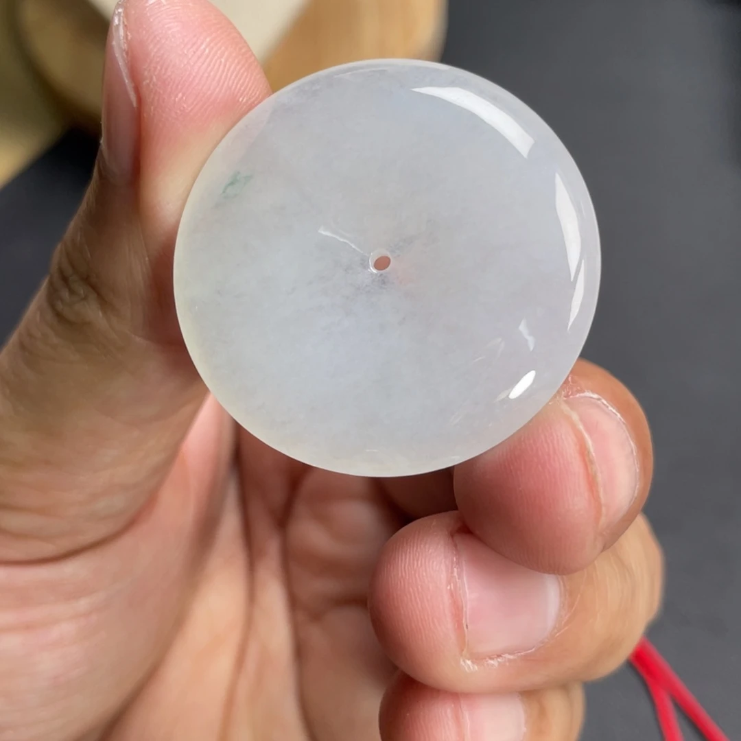 翡翠未镶嵌颈饰37.3+6