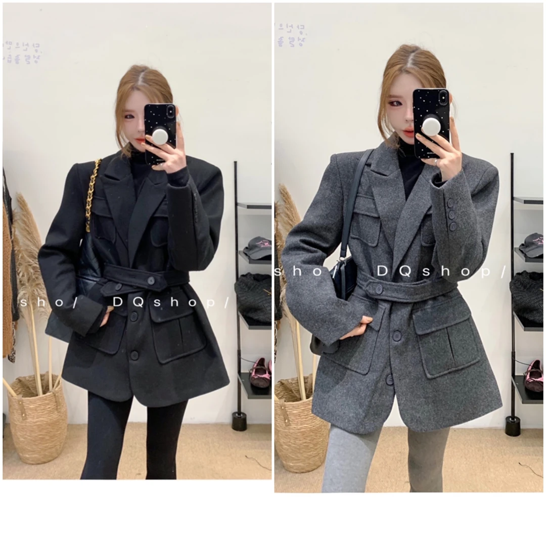 【 情有独钟】 韩系气质外套