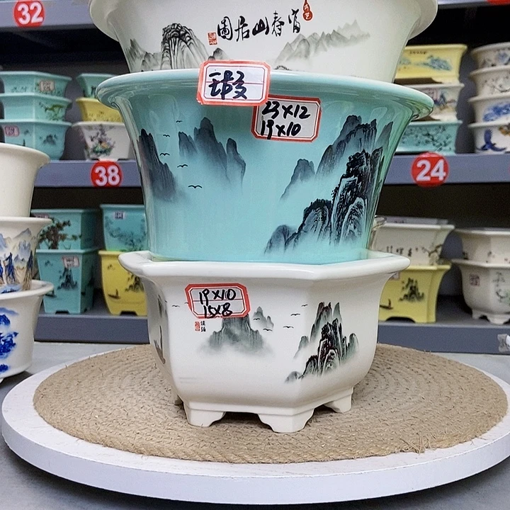 紫砂花瓶紫砂花盆