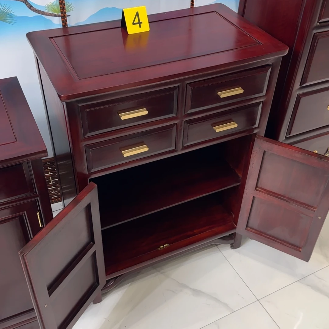 永***〉花梨木类成套家具越南花梨酸枝色68✖️40高92餐边柜