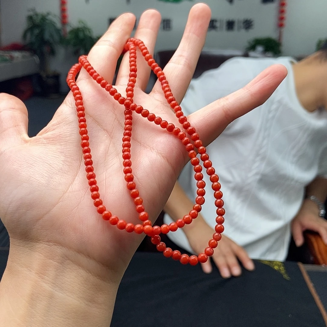 颈饰未镶嵌南红玛瑙颜色多样性发拍一发一