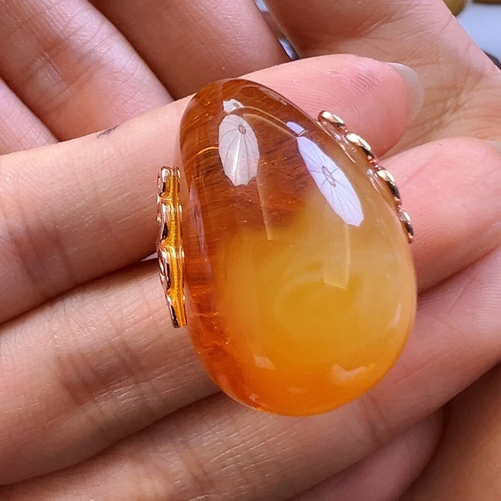 未镶嵌颈饰蜜蜡蜜蜡