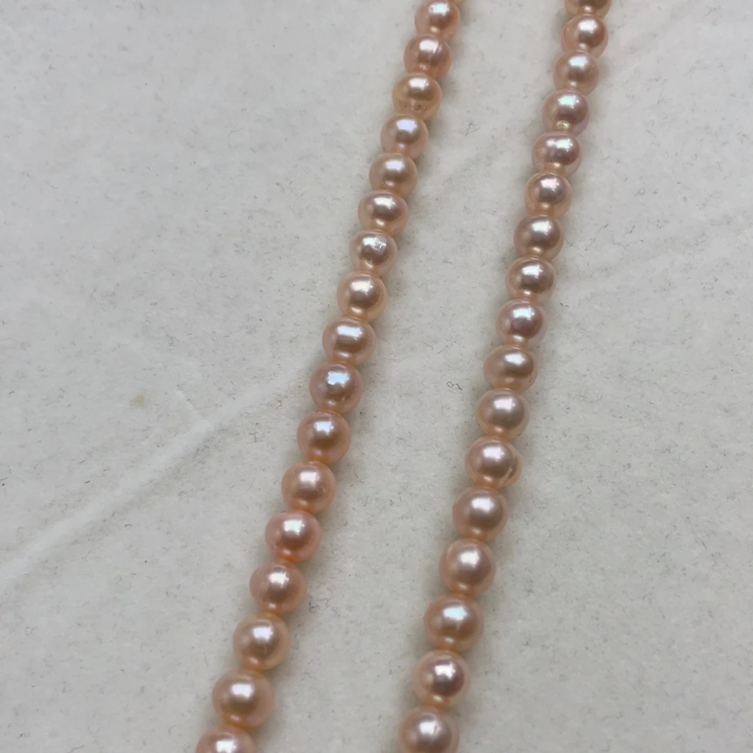 淡水珍珠银S925镶嵌颈饰