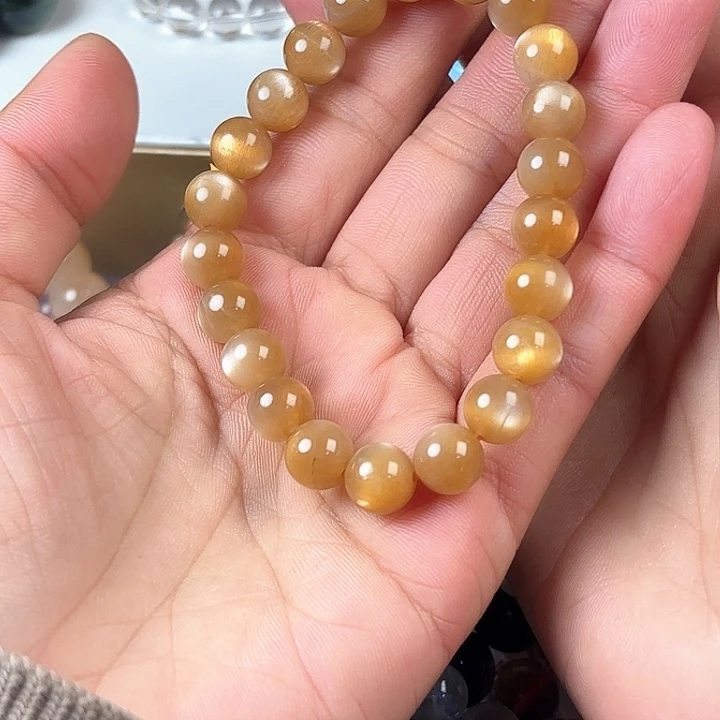 水晶手链未镶嵌买*买材质