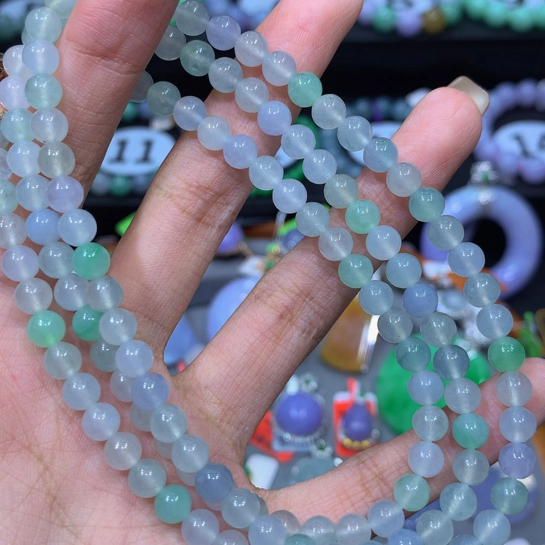 翡翠未镶嵌颈饰翡翠5