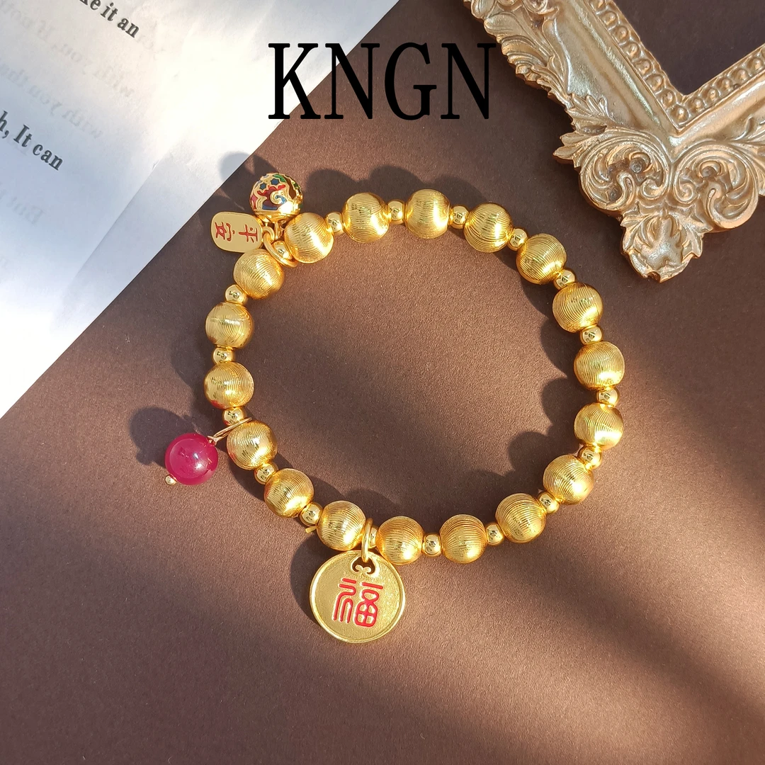 铜合金合成锆石手链 WRSS-001905【福气满满】手链优雅气质欧美精致