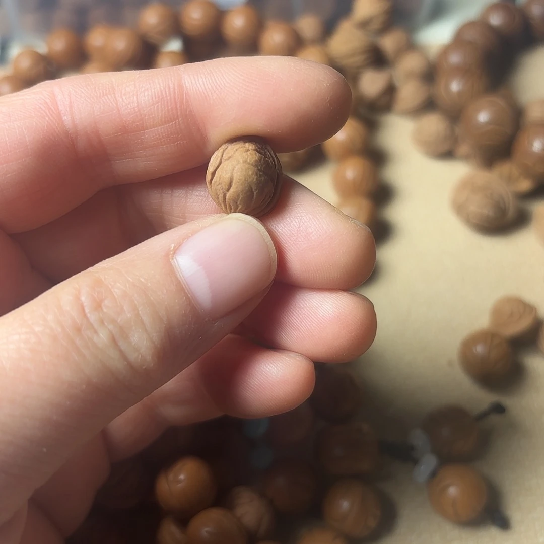 桃核吊坠悠***山秦岭龙文小龙文1.2尺30颗打孔