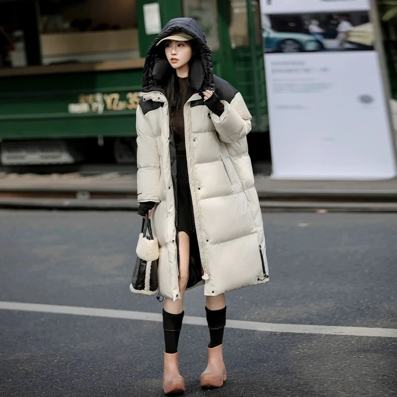 【VAZSLVE/原创设计】【反季长款羽绒服】女士经典百搭时尚长款羽绒服