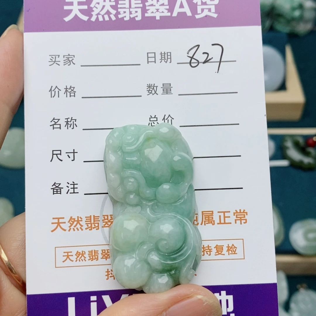颈饰未镶嵌翡翠貔貅