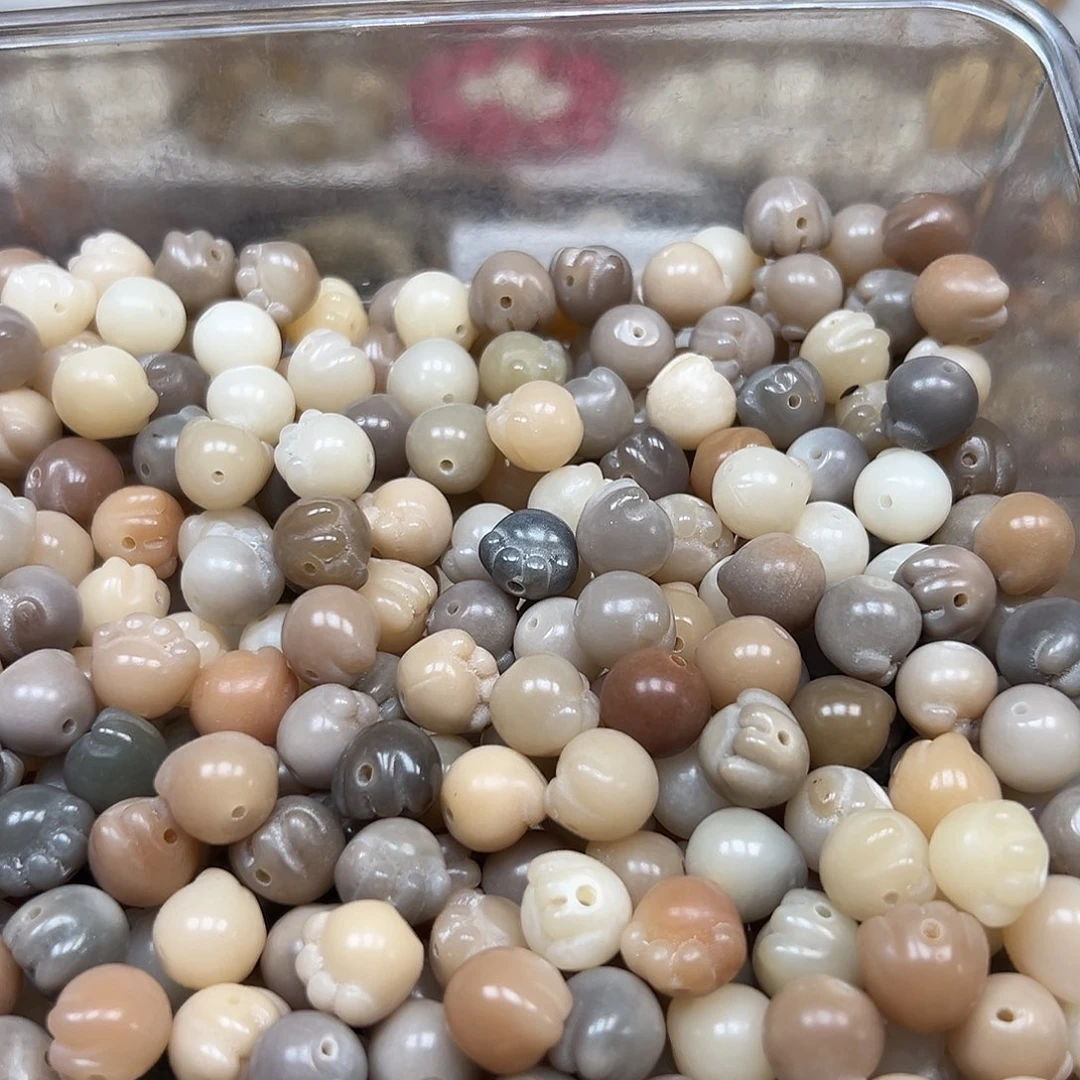 手串菩提根/象牙果微瑕12莫蓝蒂100颗
