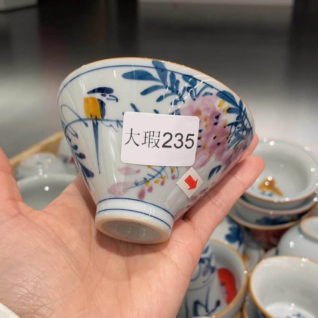 有瑕釉下彩纯手绘