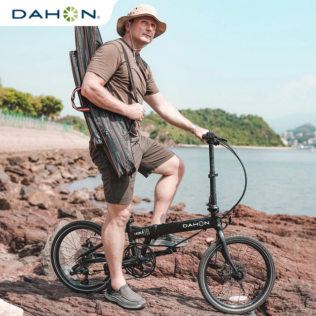 DAHON大行20寸变速折叠自行车超轻D8碟刹成人男女式单车KBA083新