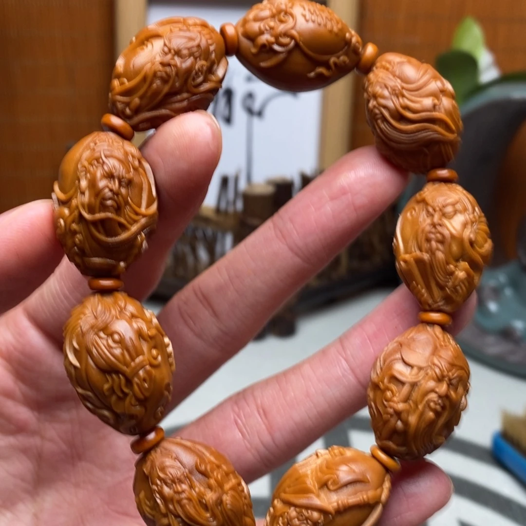 橄榄核手串/手链橄榄核雕工艺手串