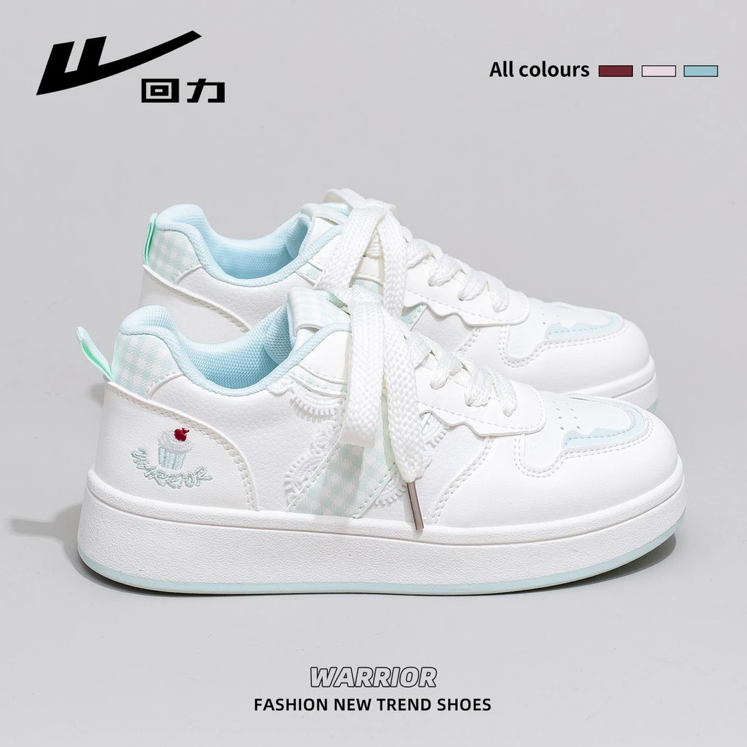 回力小白鞋女2025秋季新款厚底百搭ins潮休闲板鞋软底轻便运动鞋