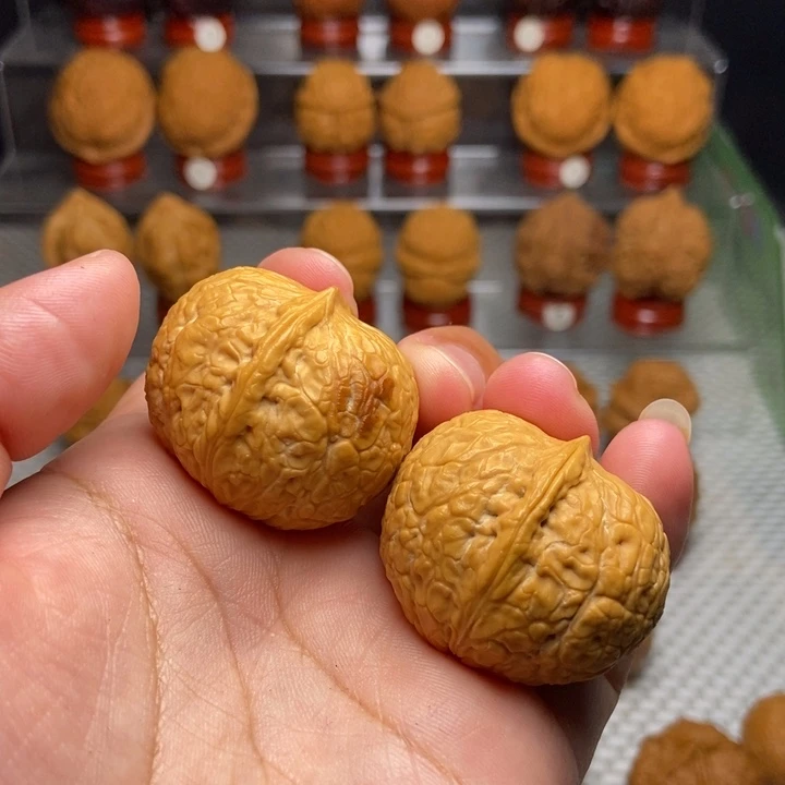 把件文玩核桃招财进宝12