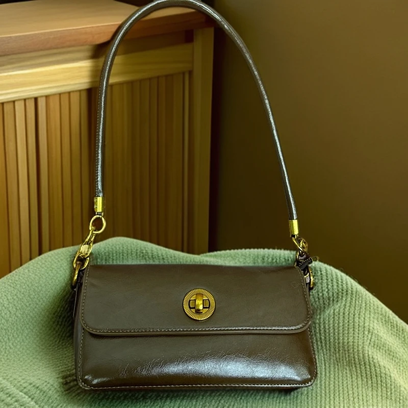 轻奢百搭高级感气质时尚斜挎女士包新品A74