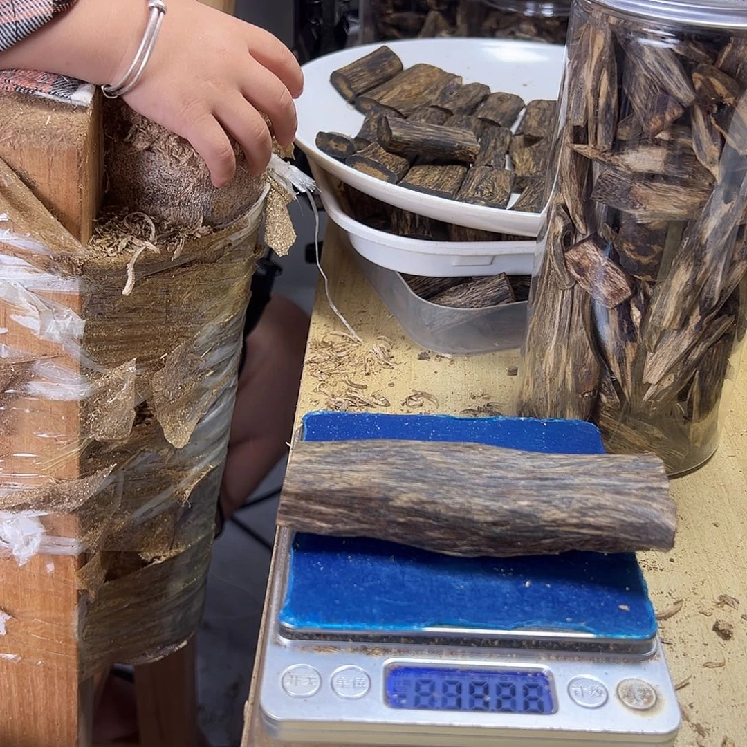 香料绿奇楠虫漏19克张勺子