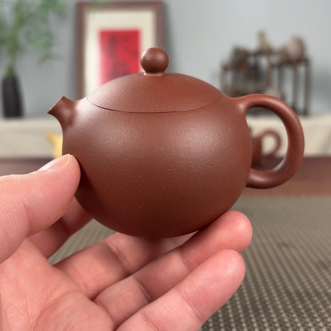 紫砂茶壶少*黄龙山原矿紫砂壶