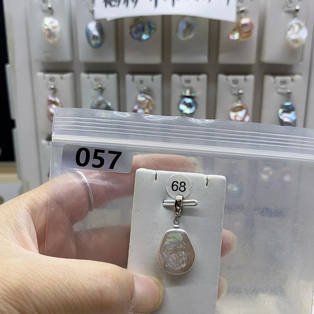 颈饰合金淡水珍珠
