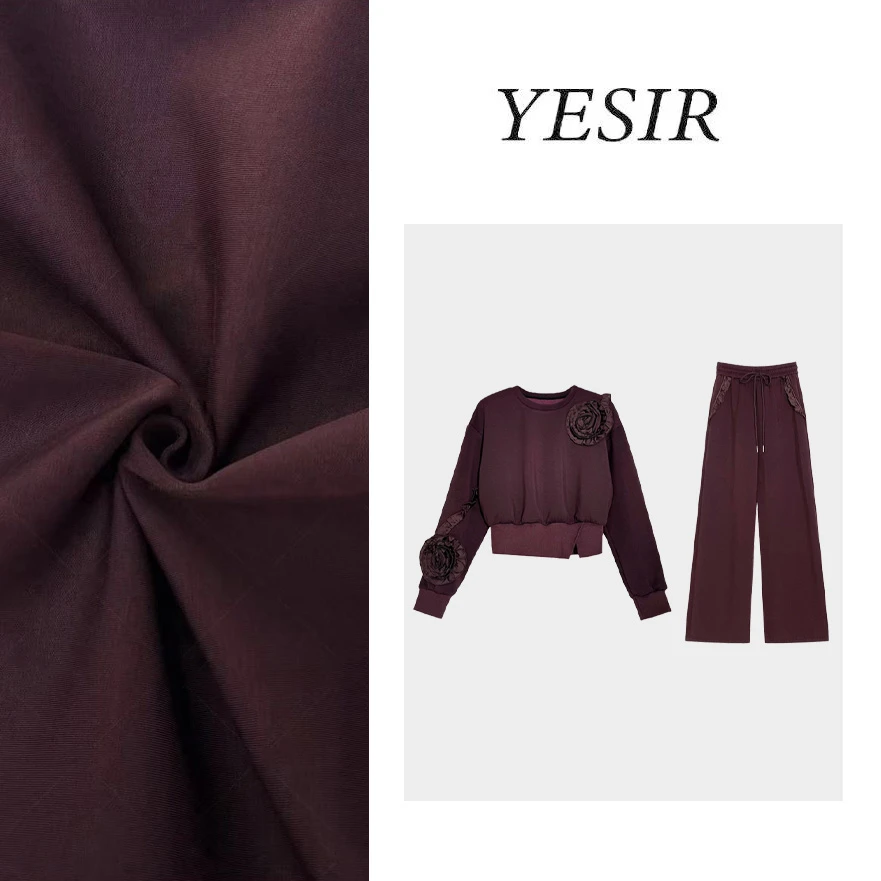 【菲菲专属】TZ048玫瑰时尚复古百搭简约女装套装