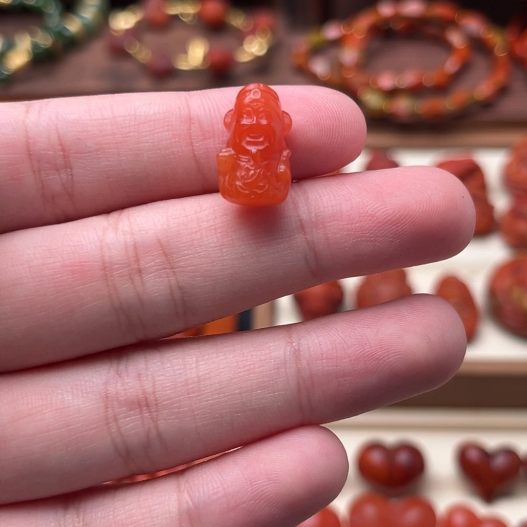 南红玛瑙南红未镶嵌16保山财神爷