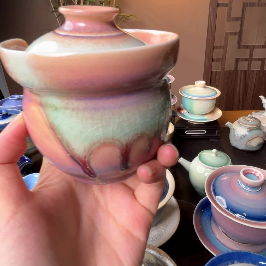 杯景德镇纯手工柴烧茶器