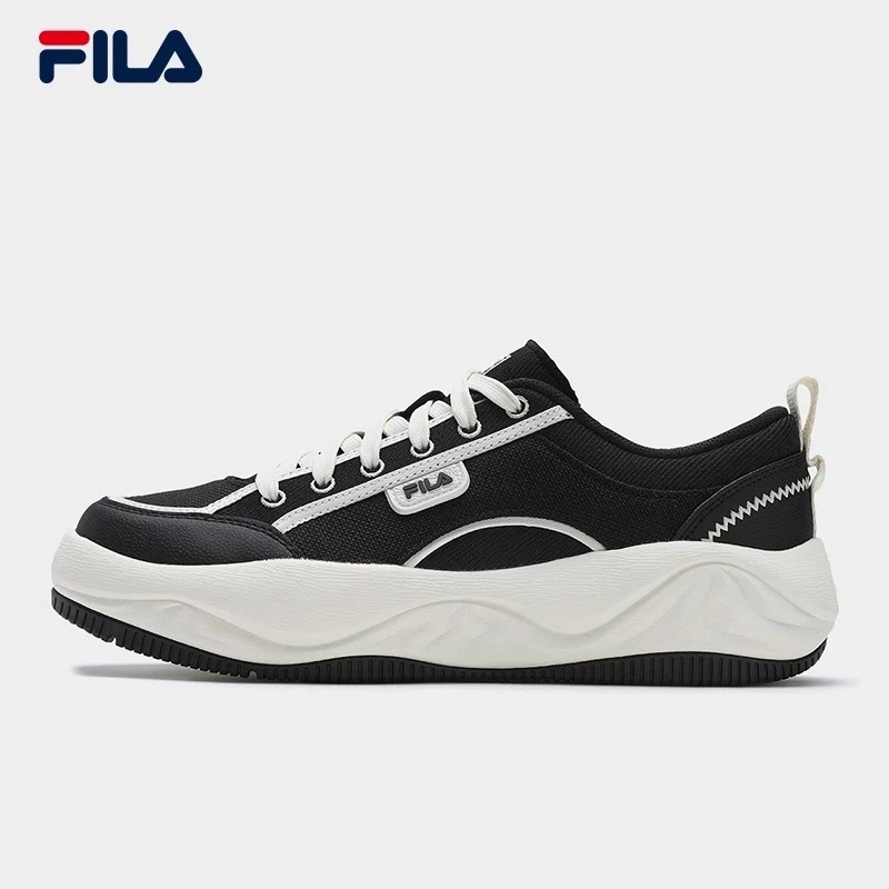 Fila/斐乐【曲奇鞋】男鞋琥珀流光新款帆布鞋休闲板鞋F12M522301F