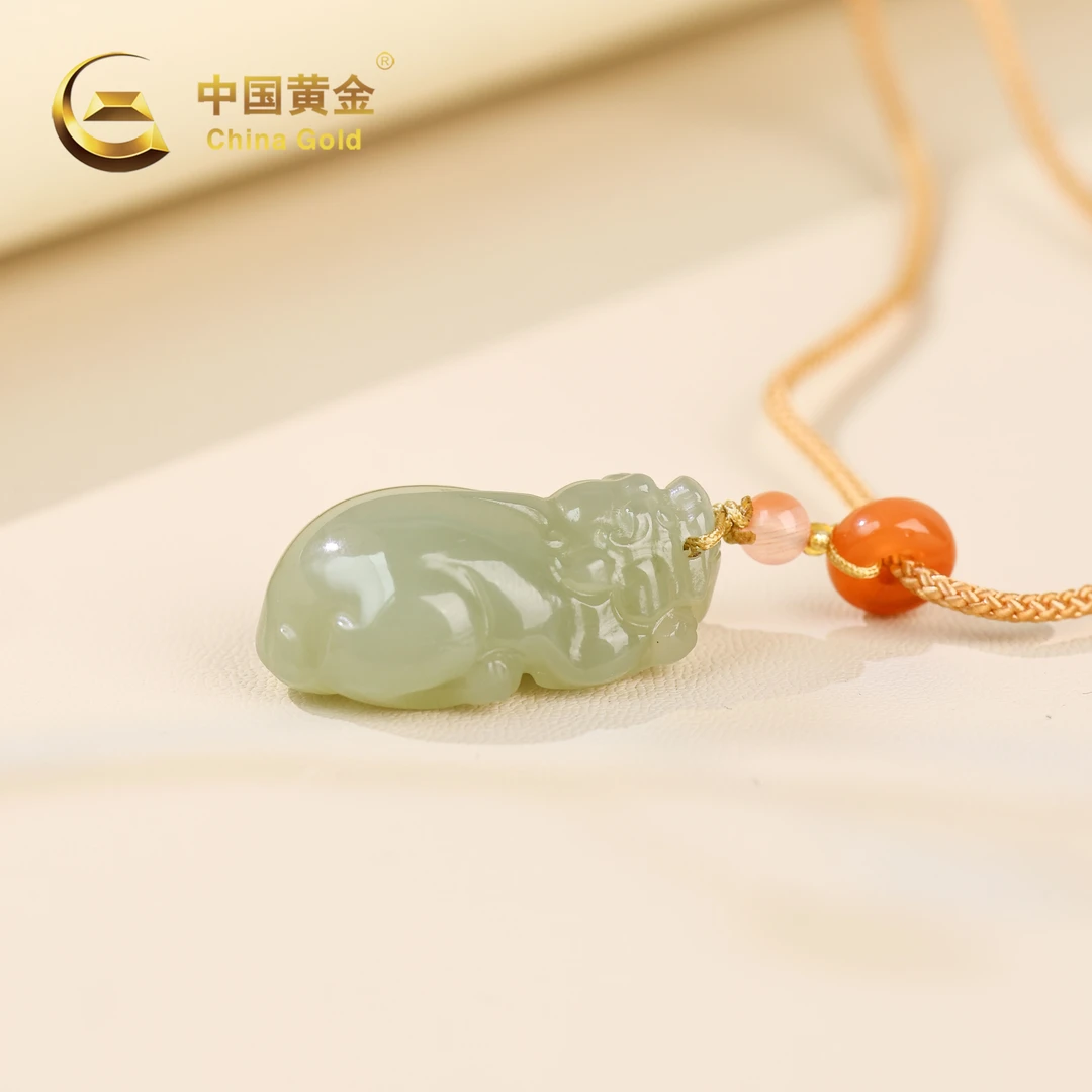 【中国黄金】夜笙 | 和田玉*吊坠*未镶嵌-X2232-Y