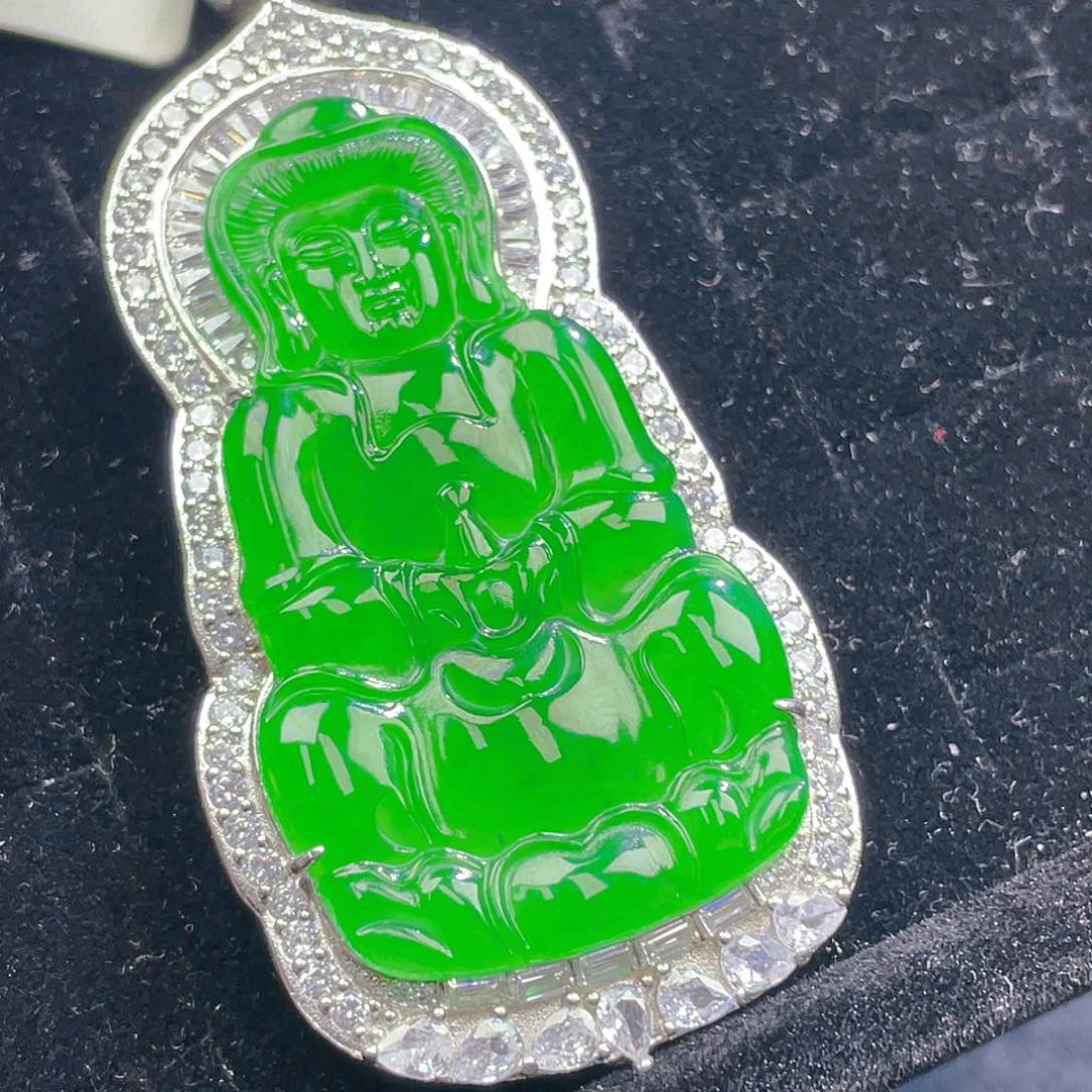 翡翠颈饰未镶嵌48，