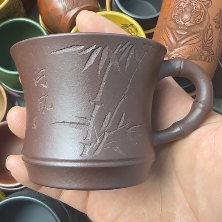 茶杯紫砂全手工制作工艺