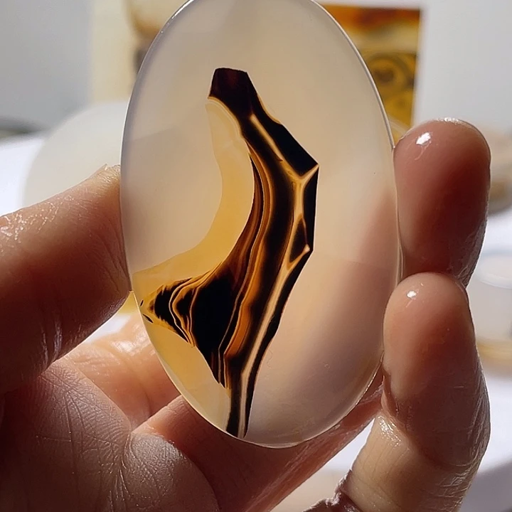 玛瑙/玉髓未镶嵌吊坠(不含链)