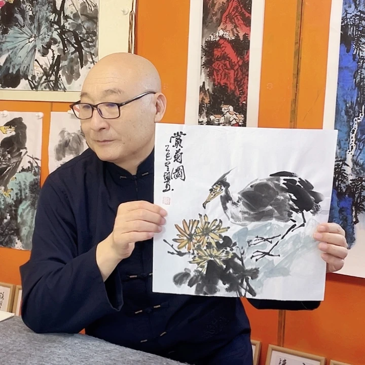 国画张圣敏先生纯手绘作品