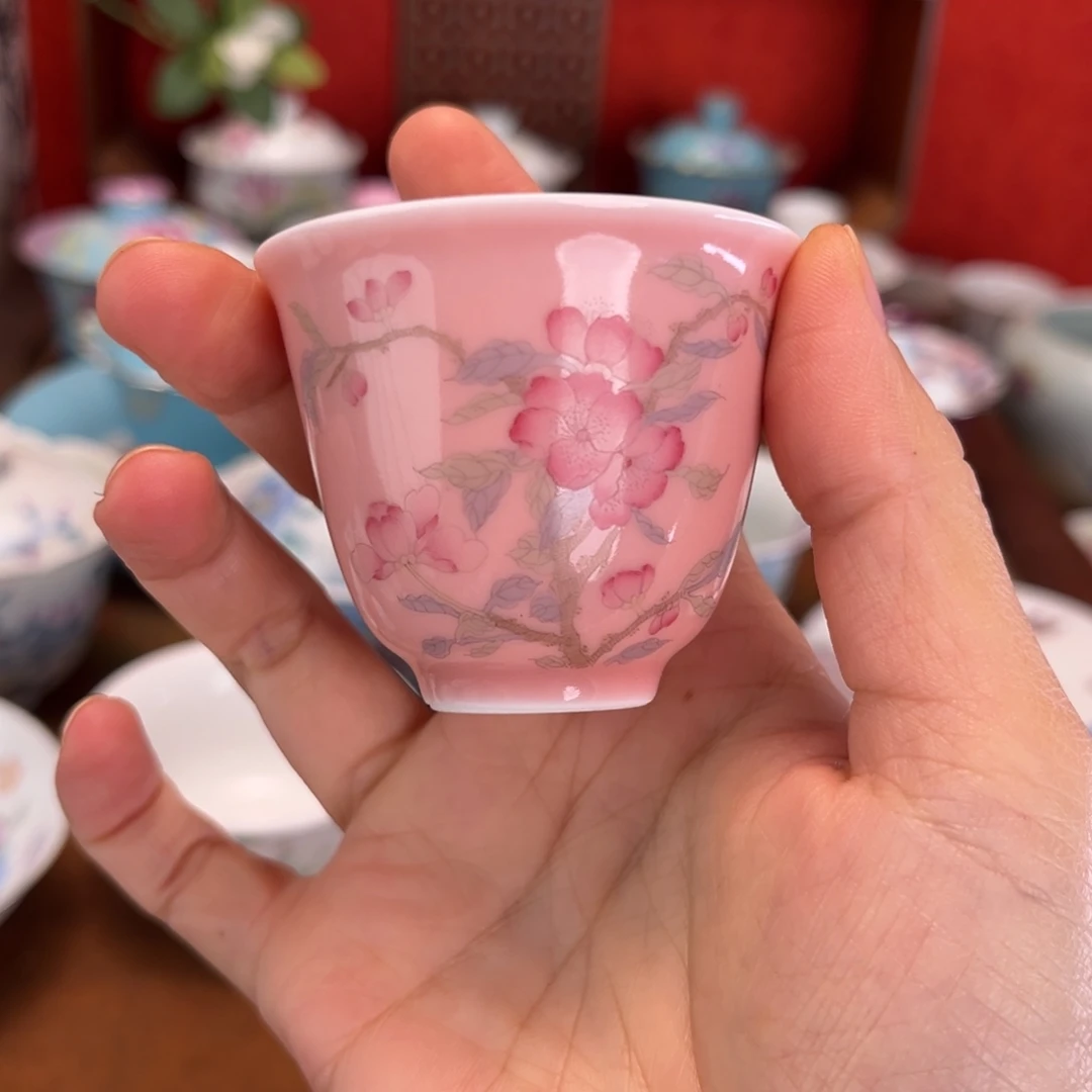 景德镇纯手绘陶瓷茶具