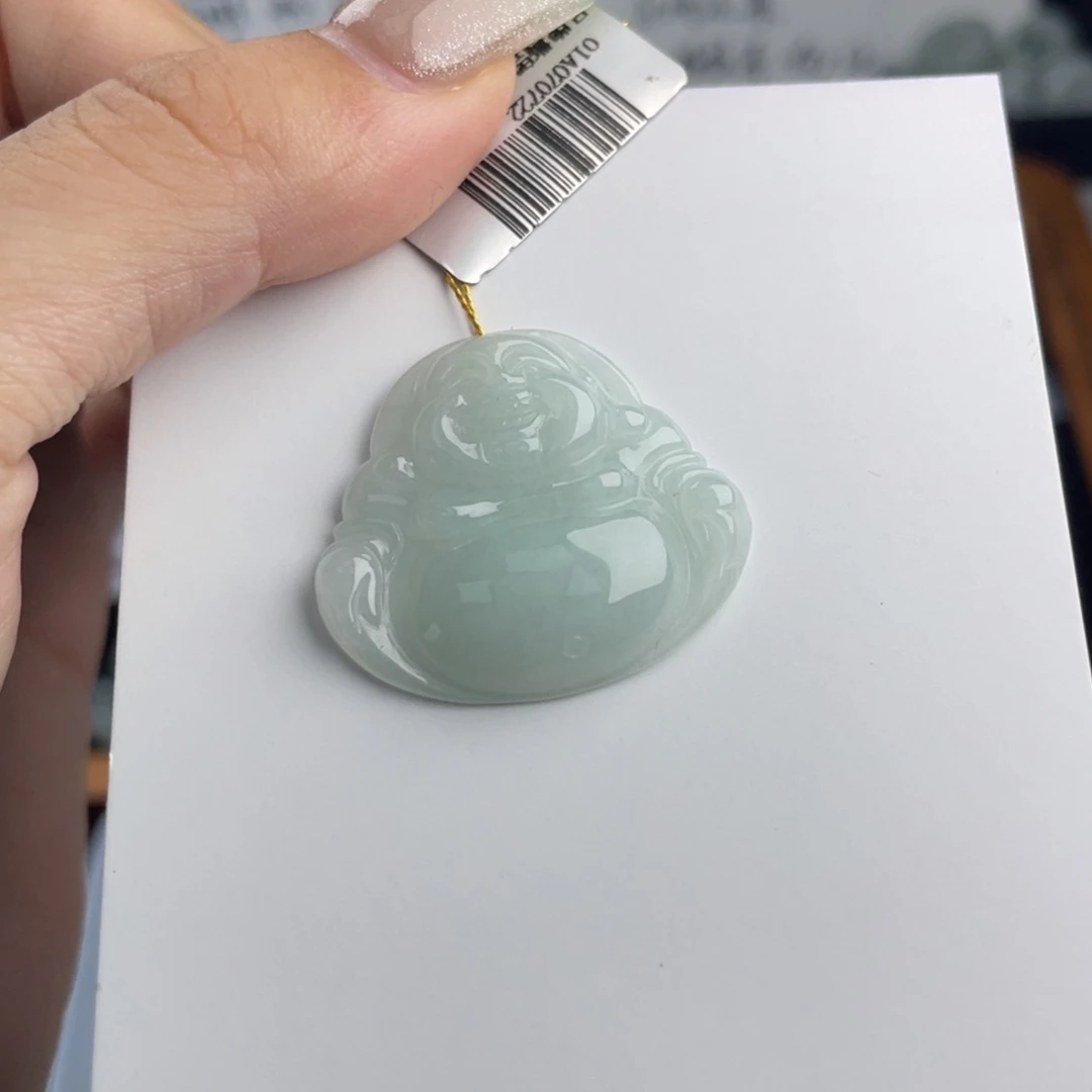 颈饰未镶嵌翡翠佛公
