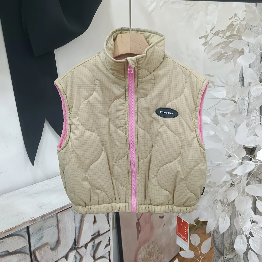 AA524卡其色马甲/啵里