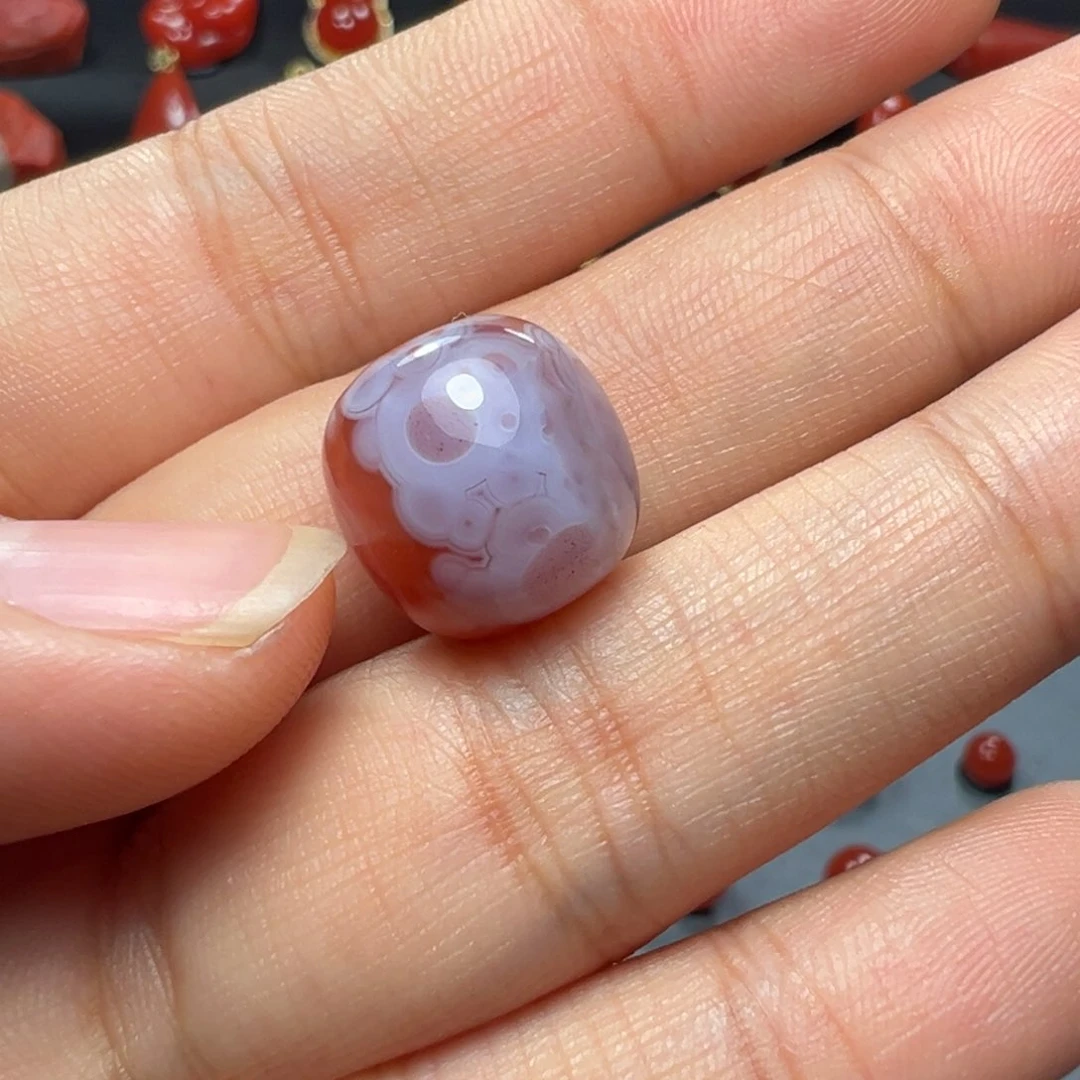 南红玛瑙珠子未镶嵌