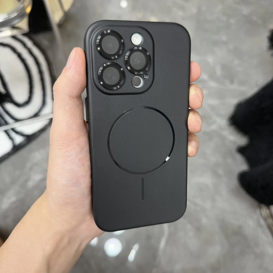 全包一体按键适用苹果16手机壳16promax液态硅胶15镜头14/13磁吸